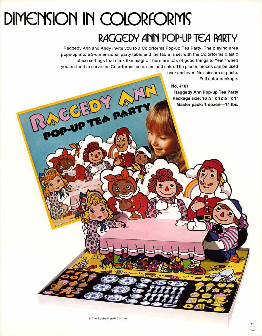 raggedy ann colorforms