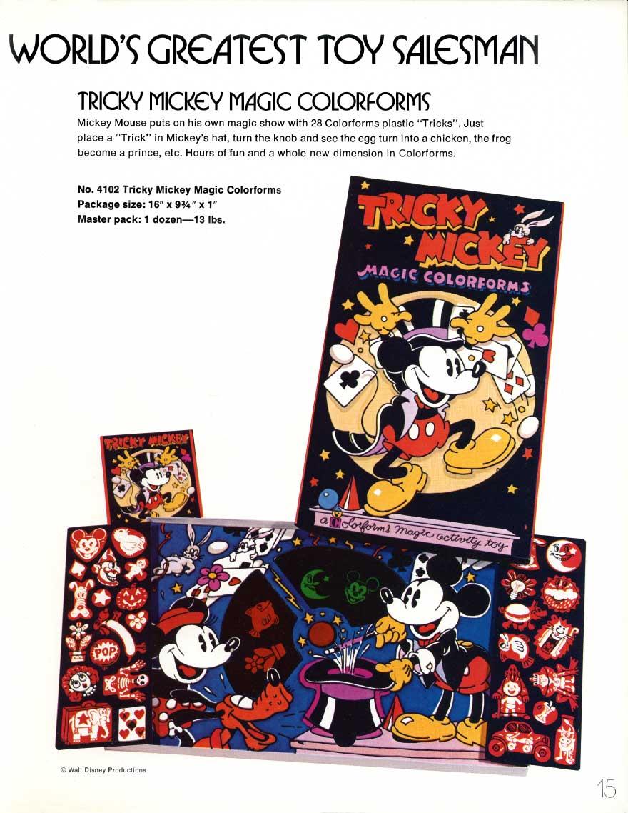Colorforms Mickey Mouse